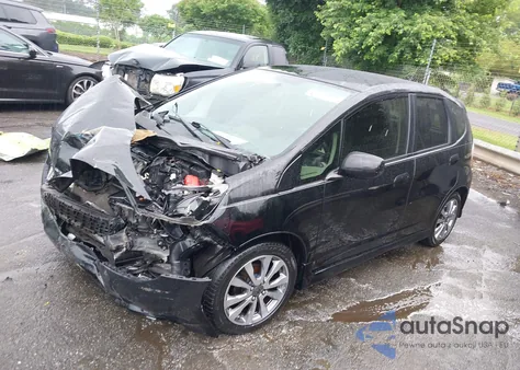 2012 Honda Fit Sport from USA, damaged, VIN JHMGE8H5XCC038674
